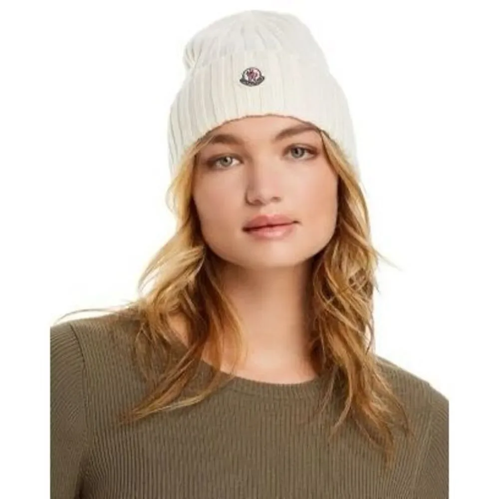 ✨MONCLER Karakorum Heather Grey Beanie✨ - Picture 4 of 5